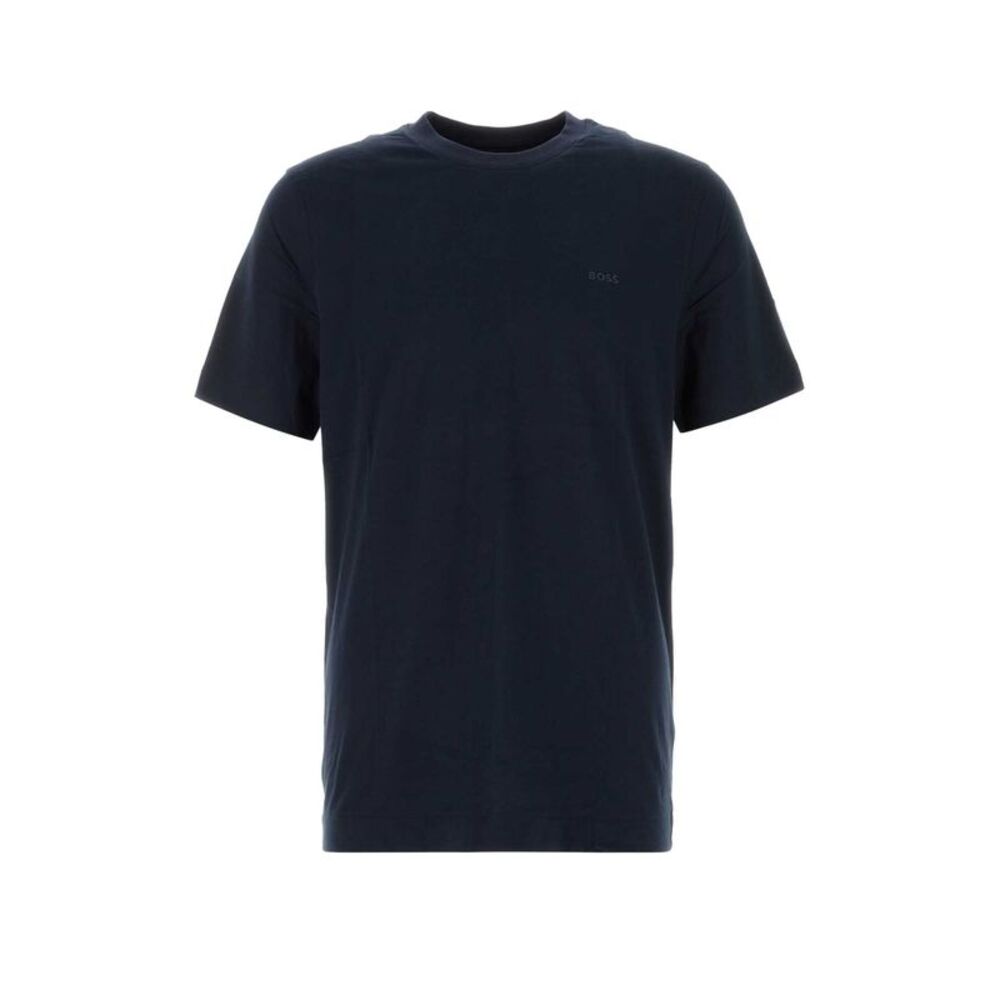 Boss Men Midnight Blue Cotton T-Shirt